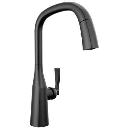 Stryke: Single Handle Pull Down Kitchen Faucet -  DELTA, 9176-BL-DST